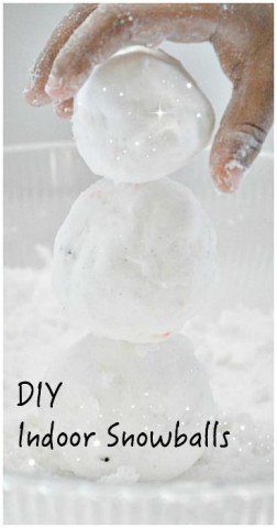 Make these 1 minute indoor snowballs A book with simple screen-free play ideas for kids