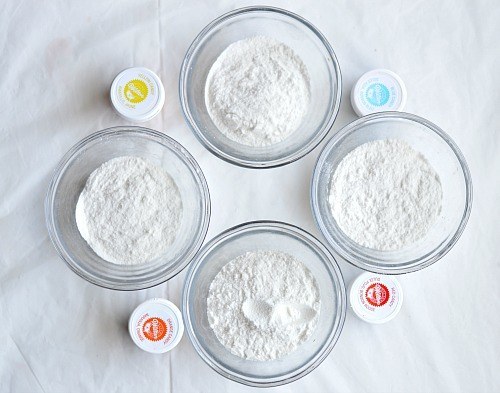 materials for rangoli powder