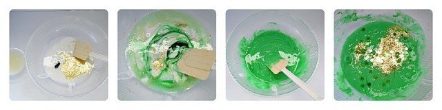 process of making slime