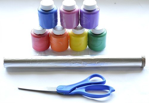 materials for rainbow craft
