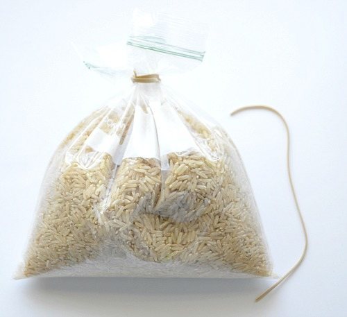 bag of rice as load
