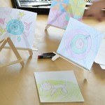 craft sticks easels kids art