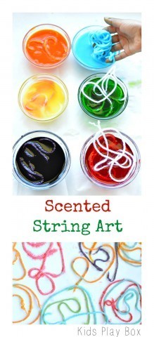 Scented String Art Projects