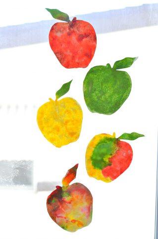 art activities for kids apples
