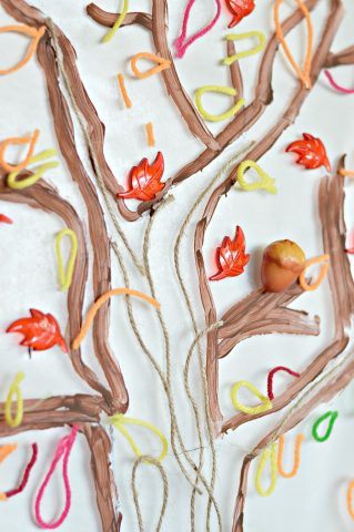 fall tree art projects kids can do