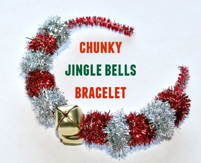 How to Make a Jingle Bells Christmas Bracelet - About a Mom