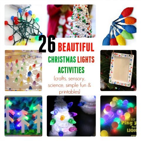 Download Fun Christmas Lights Activities For Kids Fun Littles PSD Mockup Templates