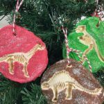 dino christmas ornaments